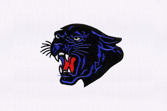 Black Panther Face Embroidery