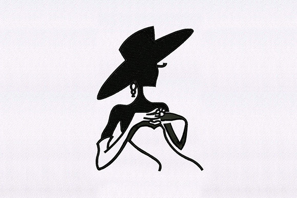 Diva Woman Silhouette Design