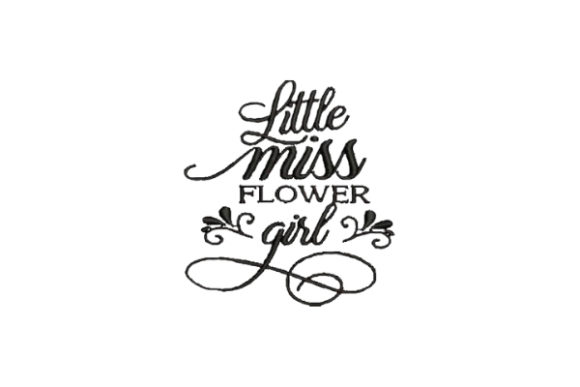 Little Miss Flower Girl