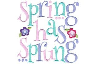 Spring Has Sprung